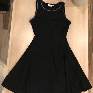NY&co cotton knit fit and flare dress!
